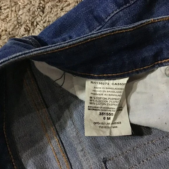 Lee Women's Jeans Size 6 Medium Straight Leg Back Pocket Flaps - Picture 8 of 13